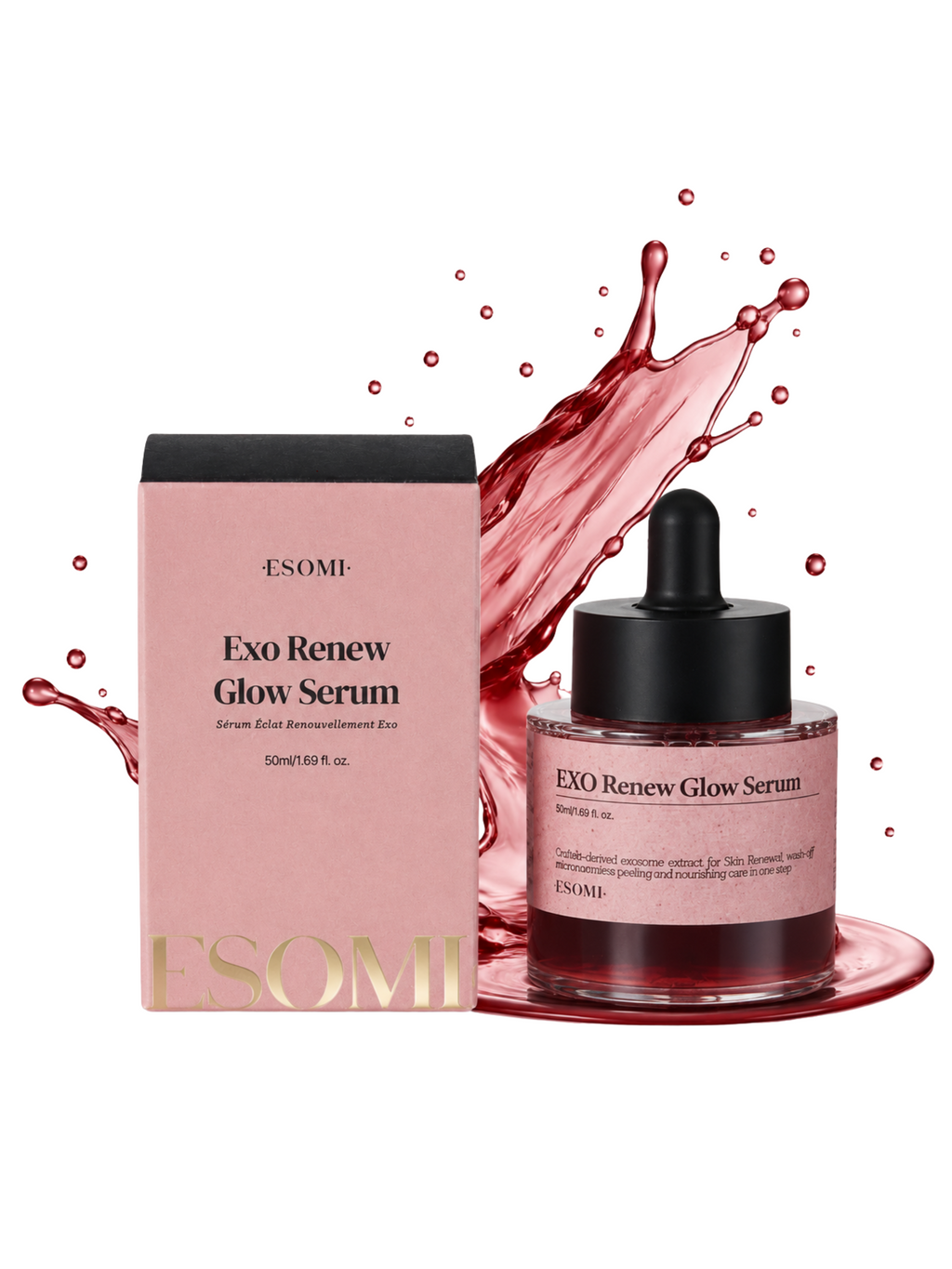 ESOMI Exo Renew Glow Serum (Exopeel+wash-off) 50ml