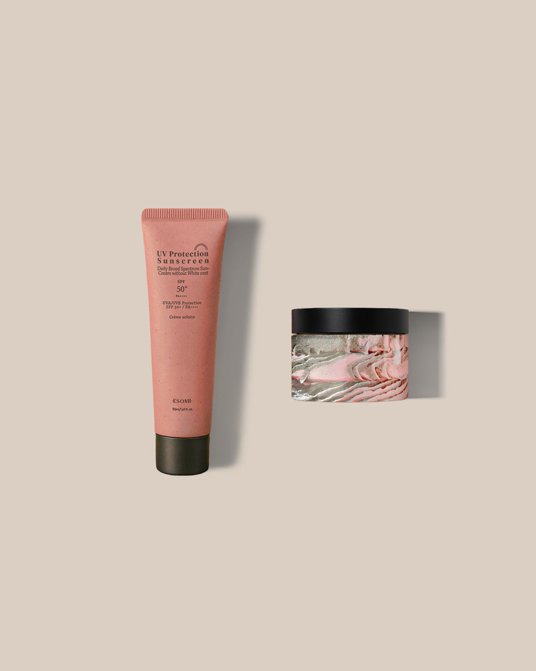 Sunscreen & Pack Cleanser Set